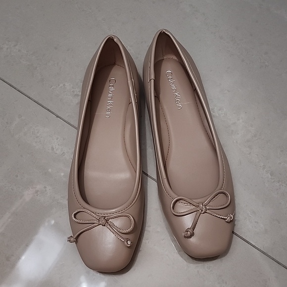 Calvin Klein size 6 blush/beige brand new ballet flats - Picture 4 of 8
